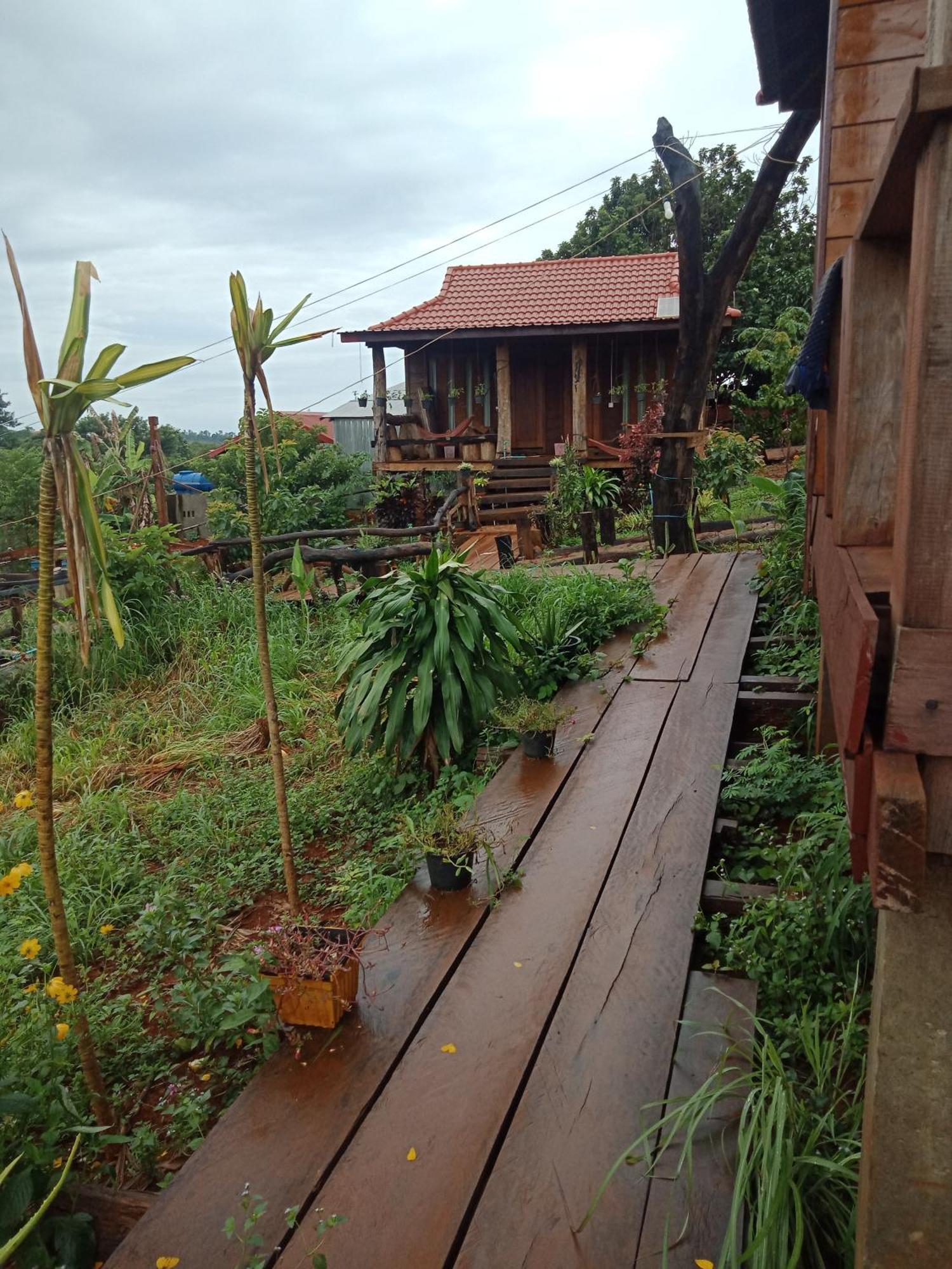Banlung Happy Bungalow & Trekking מראה חיצוני תמונה